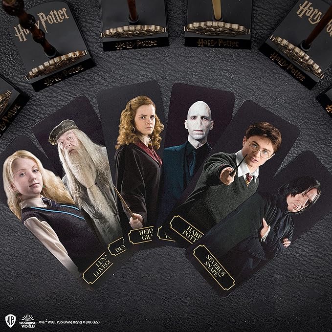 Cinereplicas Harry Potter - Severus Snape Wand Pen with Stand & Lenticular Bookmark - Official License